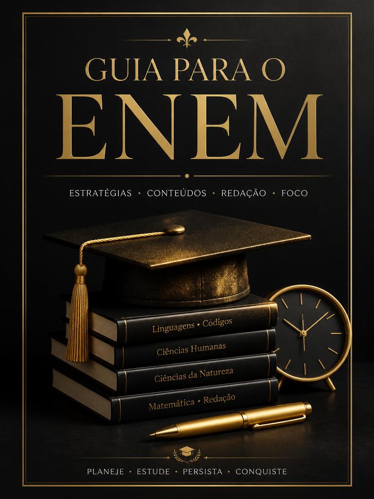 Capa do e-book Guia Para o ENEM